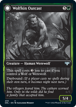 Wolfkin Outcast    Wedding Crasher [Innistrad: Double Feature] Online now