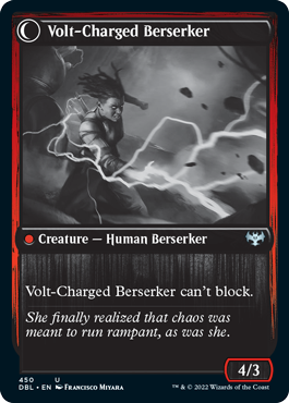 Voltaic Visionary    Volt-Charged Berserker [Innistrad: Double Feature] on Sale