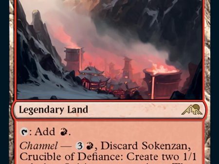 Sokenzan, Crucible of Defiance [Kamigawa: Neon Dynasty] Discount