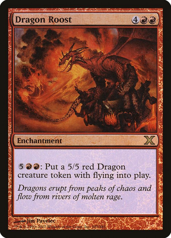 Dragon Roost (Premium Foil) [Tenth Edition] Online Hot Sale