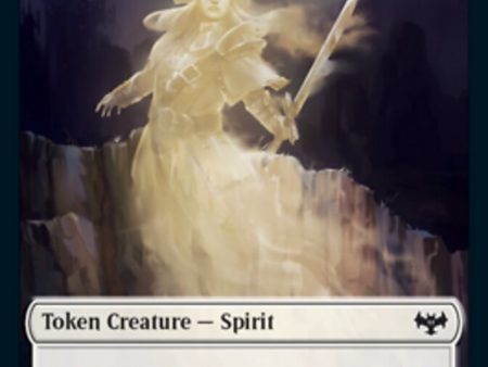 Spirit (002)    Copy Double-sided Token [Innistrad: Crimson Vow Tokens] Online Sale