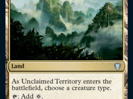 Unclaimed Territory [Innistrad: Crimson Vow Commander] Online