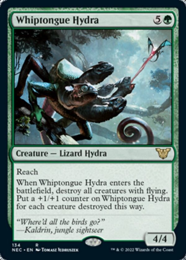 Whiptongue Hydra [Kamigawa: Neon Dynasty Commander] Online Hot Sale