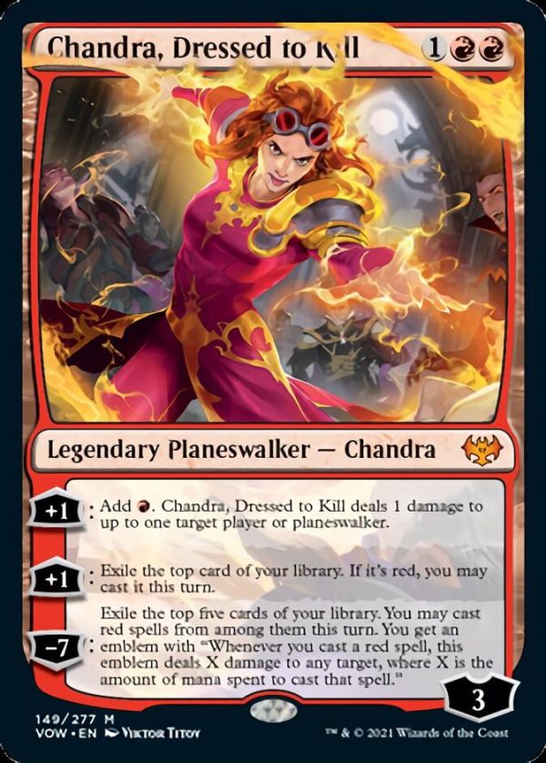 Chandra, Dressed to Kill [Innistrad: Crimson Vow] Hot on Sale