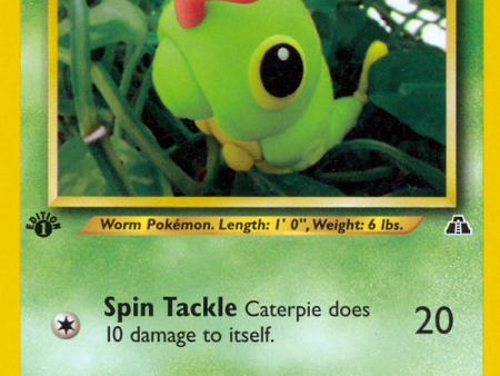 Caterpie (53 75) [Neo Discovery 1st Edition] Online Sale