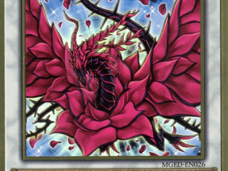 Black Rose Dragon [MGED-EN026] Gold Rare Online