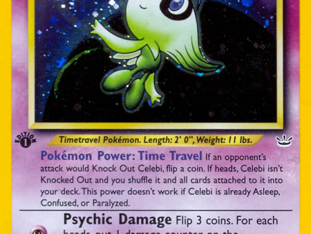 Celebi (3 64) [Neo Revelation 1st Edition] For Discount