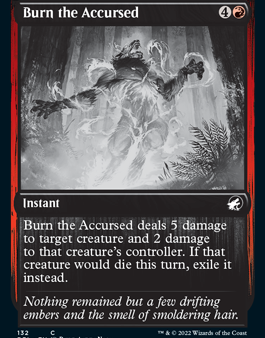 Burn the Accursed [Innistrad: Double Feature] Hot on Sale