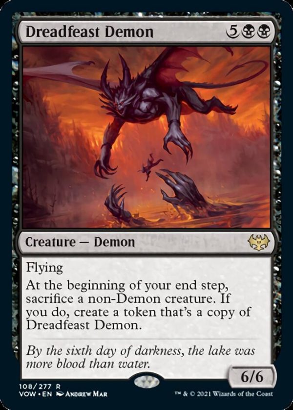 Dreadfeast Demon [Innistrad: Crimson Vow] Online