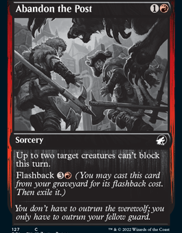 Abandon the Post [Innistrad: Double Feature] For Discount