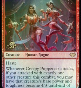 Creepy Puppeteer [Innistrad: Crimson Vow Prerelease Promos] Cheap