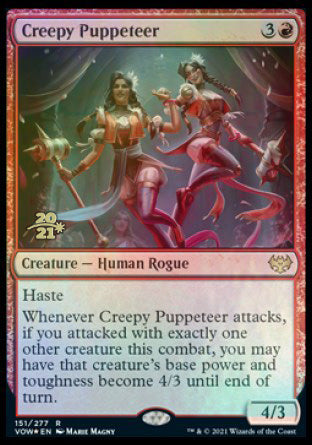 Creepy Puppeteer [Innistrad: Crimson Vow Prerelease Promos] Cheap