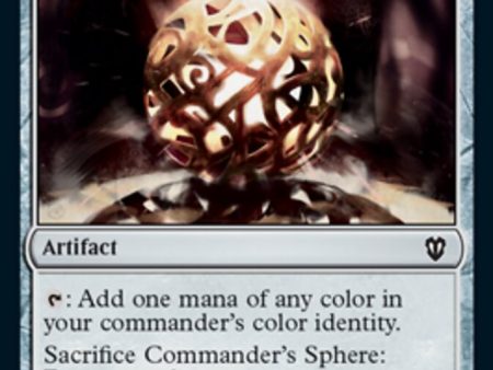 Commander s Sphere [Innistrad: Crimson Vow Commander] Online Sale