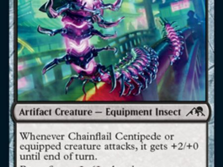 Chainflail Centipede [Kamigawa: Neon Dynasty] For Discount