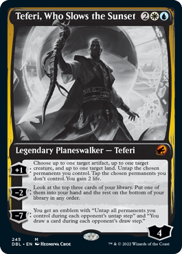 Teferi, Who Slows the Sunset [Innistrad: Double Feature] Hot on Sale