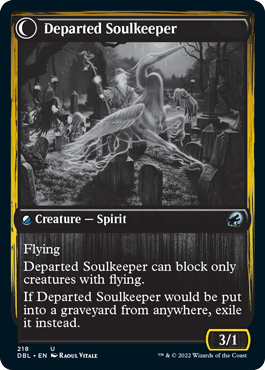 Devoted Grafkeeper    Departed Soulkeeper [Innistrad: Double Feature] Fashion