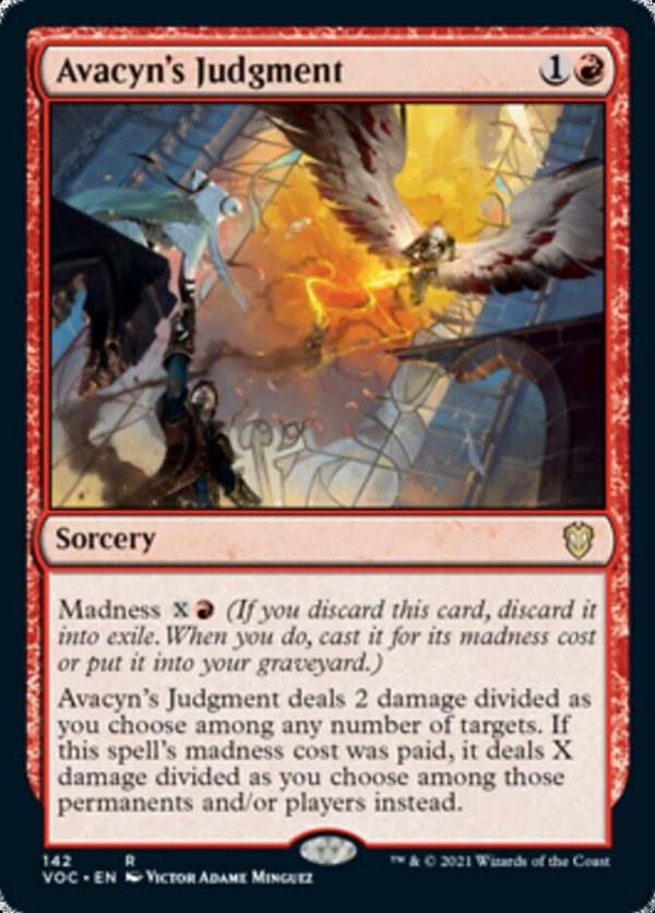 Avacyn s Judgment [Innistrad: Crimson Vow Commander] For Discount