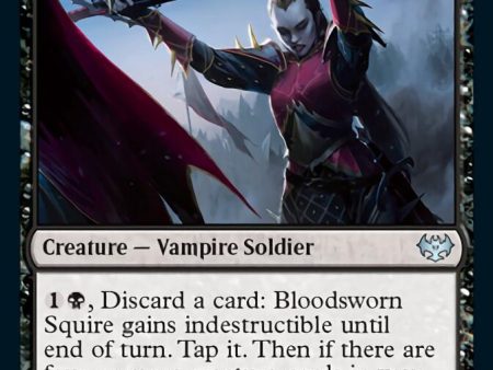 Bloodsworn Squire    Bloodsworn Knight [Innistrad: Crimson Vow] Fashion