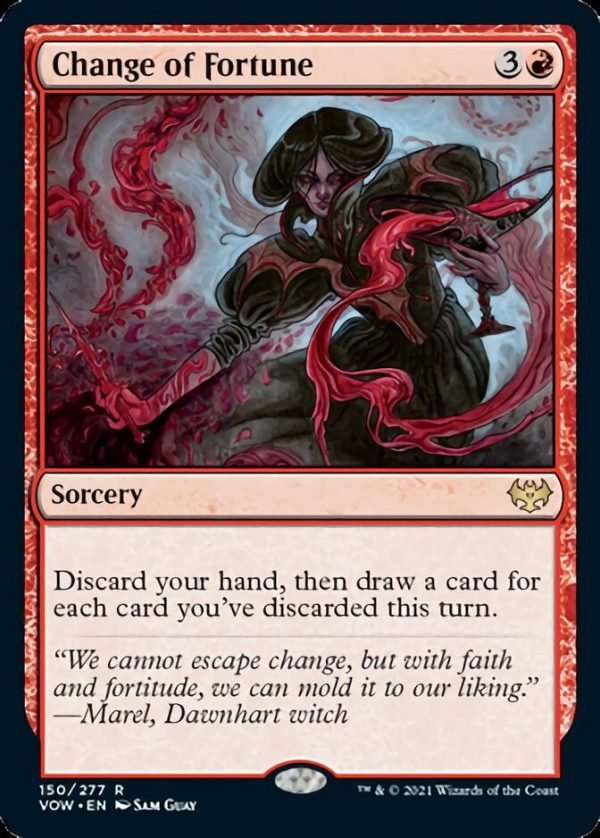 Change of Fortune [Innistrad: Crimson Vow] Sale