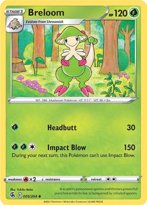 Breloom (005 264) [Sword & Shield: Fusion Strike] Online Hot Sale