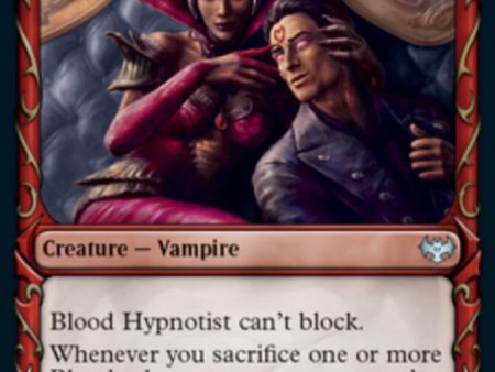 Blood Hypnotist (Showcase Fang Frame) [Innistrad: Crimson Vow] Hot on Sale