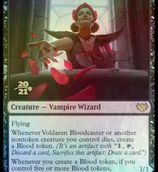 Voldaren Bloodcaster    Bloodbat Summoner [Innistrad: Crimson Vow Prerelease Promos] Hot on Sale