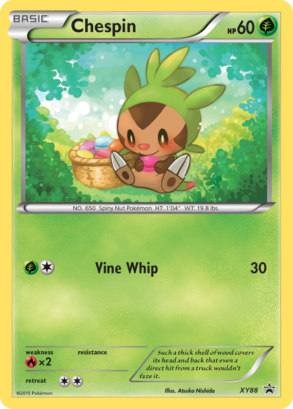 Chespin (XY88) (Collector Chest) [XY: Black Star Promos] For Discount