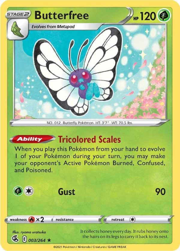 Butterfree (003 264) [Sword & Shield: Fusion Strike] Online Hot Sale