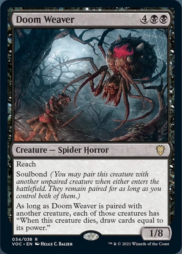 Doom Weaver [Innistrad: Crimson Vow Commander] For Sale