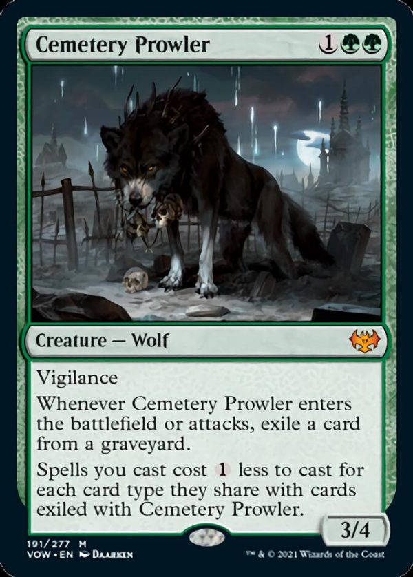 Cemetery Prowler [Innistrad: Crimson Vow] For Sale