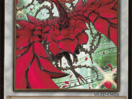 Black Rose Dragon (Alternate Art) [MGED-EN026] Gold Rare Sale