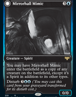 Mirrorhall Mimic    Ghastly Mimicry [Innistrad: Double Feature] Online Hot Sale