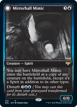 Mirrorhall Mimic    Ghastly Mimicry [Innistrad: Double Feature] Online Hot Sale