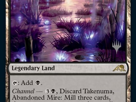 Takenuma, Abandoned Mire (Promo Pack) [Kamigawa: Neon Dynasty Promos] Fashion