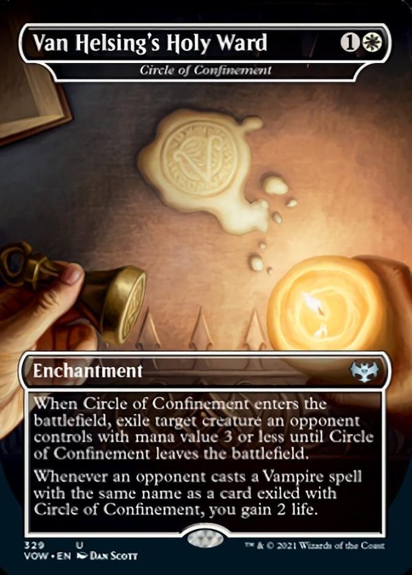 Circle of Confinement - Van Helsing s Holy Ward [Innistrad: Crimson Vow] For Cheap