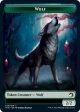 Centaur    Wolf Double-sided Token [Innistrad: Midnight Hunt Commander] on Sale