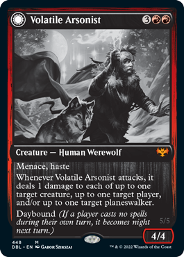 Volatile Arsonist    Dire-Strain Anarchist [Innistrad: Double Feature] For Sale