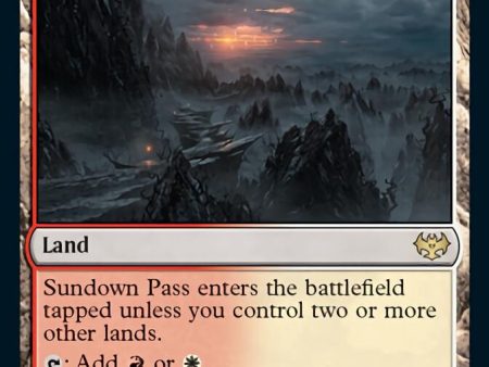 Sundown Pass [Innistrad: Crimson Vow] Online