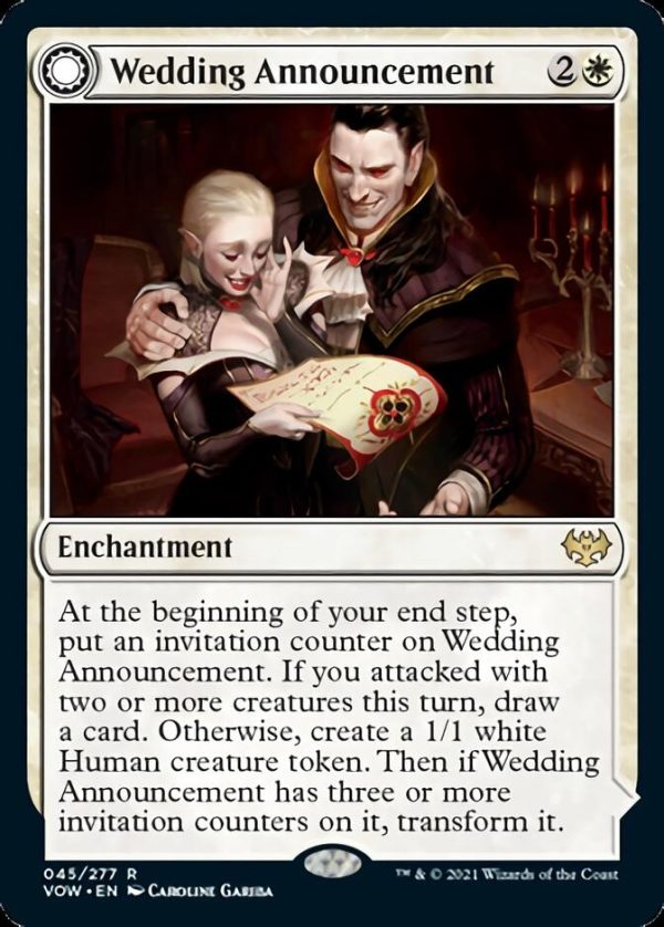 Wedding Announcement    Wedding Festivity [Innistrad: Crimson Vow] Supply