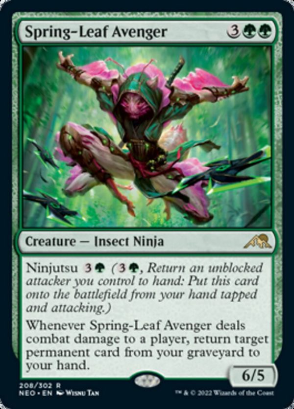 Spring-Leaf Avenger [Kamigawa: Neon Dynasty] For Cheap