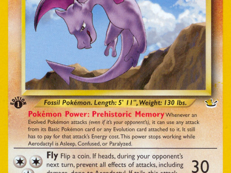 Aerodactyl (15 64) [Neo Revelation 1st Edition] For Cheap