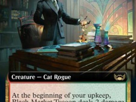 Black Market Tycoon (Extended Art) [Streets of New Capenna] Hot on Sale