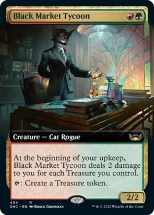 Black Market Tycoon (Extended Art) [Streets of New Capenna] Hot on Sale