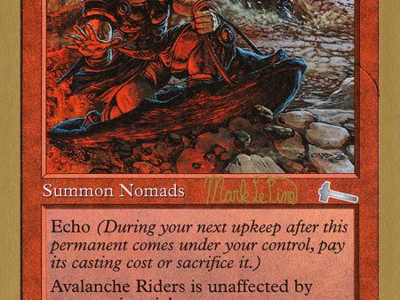 Avalanche Riders (Mark Le Pine) [World Championship Decks 1999] Fashion