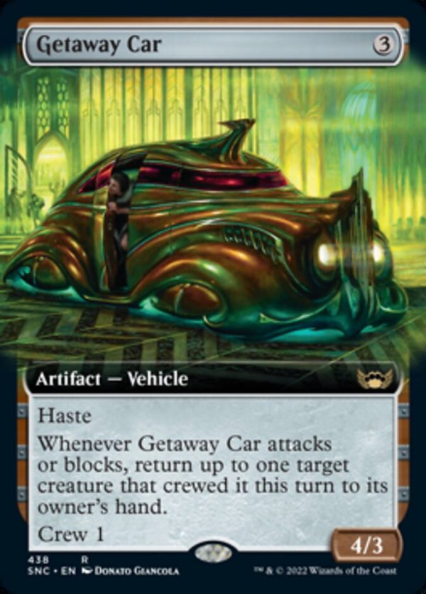 Getaway Car (Extended Art) [Streets of New Capenna] Supply