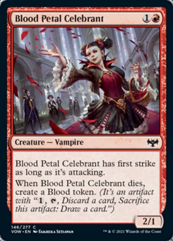 Blood Petal Celebrant [Innistrad: Crimson Vow] Online now