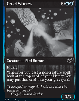 Cruel Witness [Innistrad: Double Feature] For Sale