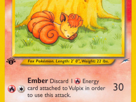 Vulpix (91 105) [Neo Destiny 1st Edition] Online Hot Sale