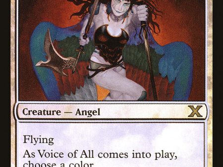 Voice of All (Premium Foil) [Tenth Edition] Supply