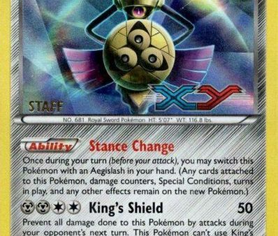 Aegislash (86 146) (Staff Prerelease Promo) [XY: Black Star Promos] on Sale